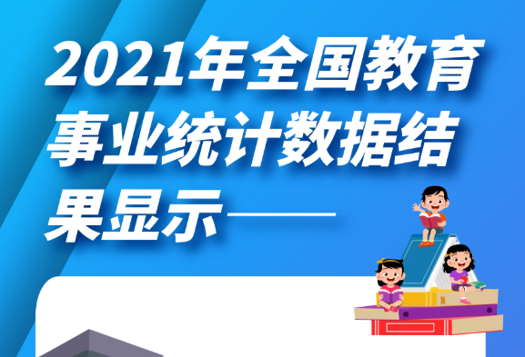 速递！2021年全国教育事业统计主要结果发布