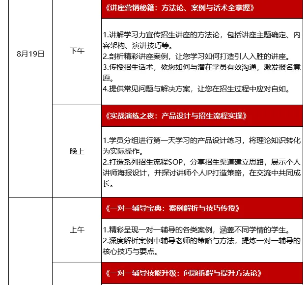 2025学习力辅导实战训练营（第二期）招募中！6天5晚实战进阶，解锁教育新蓝海
